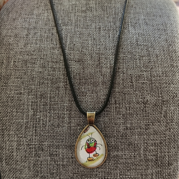 Richard Scarry Bug necklace 1970s book page - Picture 4 of 5